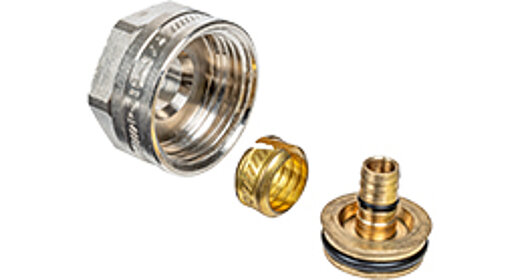 Klemmringverschraubung zu Klettrohr 10 mm
